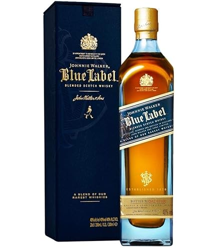 Johnnie Walker - Blue Label (20cl) Whisky 20cl 40% ABV : Amazon.co